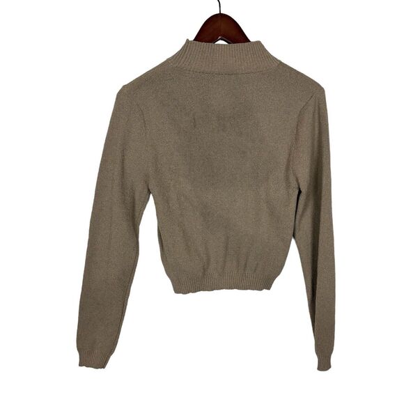 NWT Cotton On Taupe Tan Set Up Pullover Women's Medium - Picture 4 of 5
